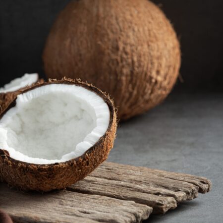 Semi-Husked Coconut