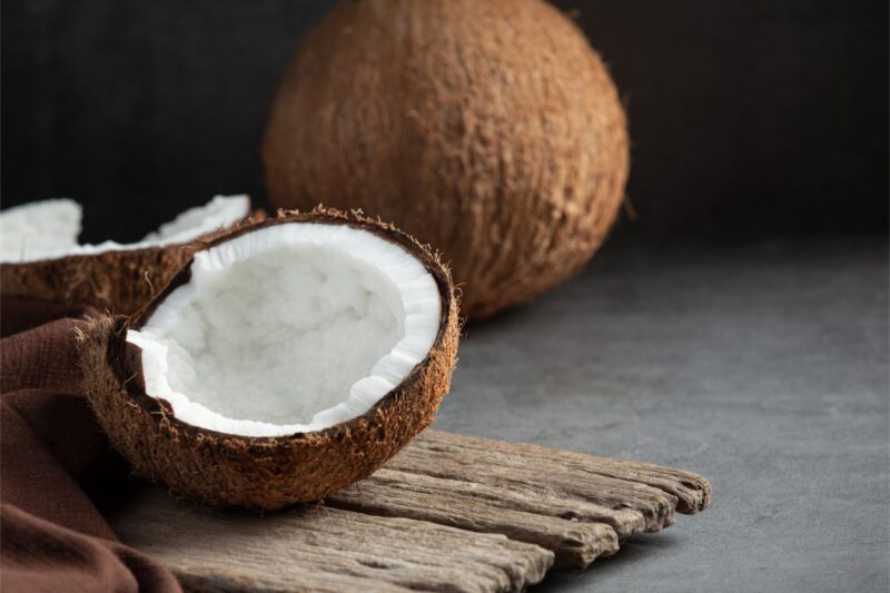 Semi-Husked Coconut